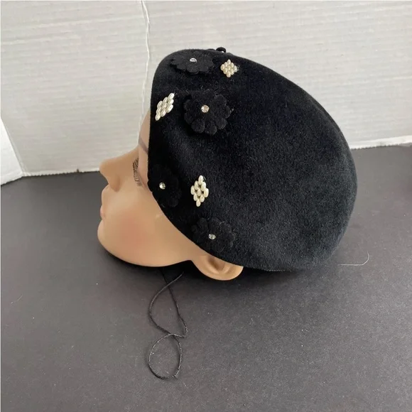 Vintage black hat - Picture 3 of 6
